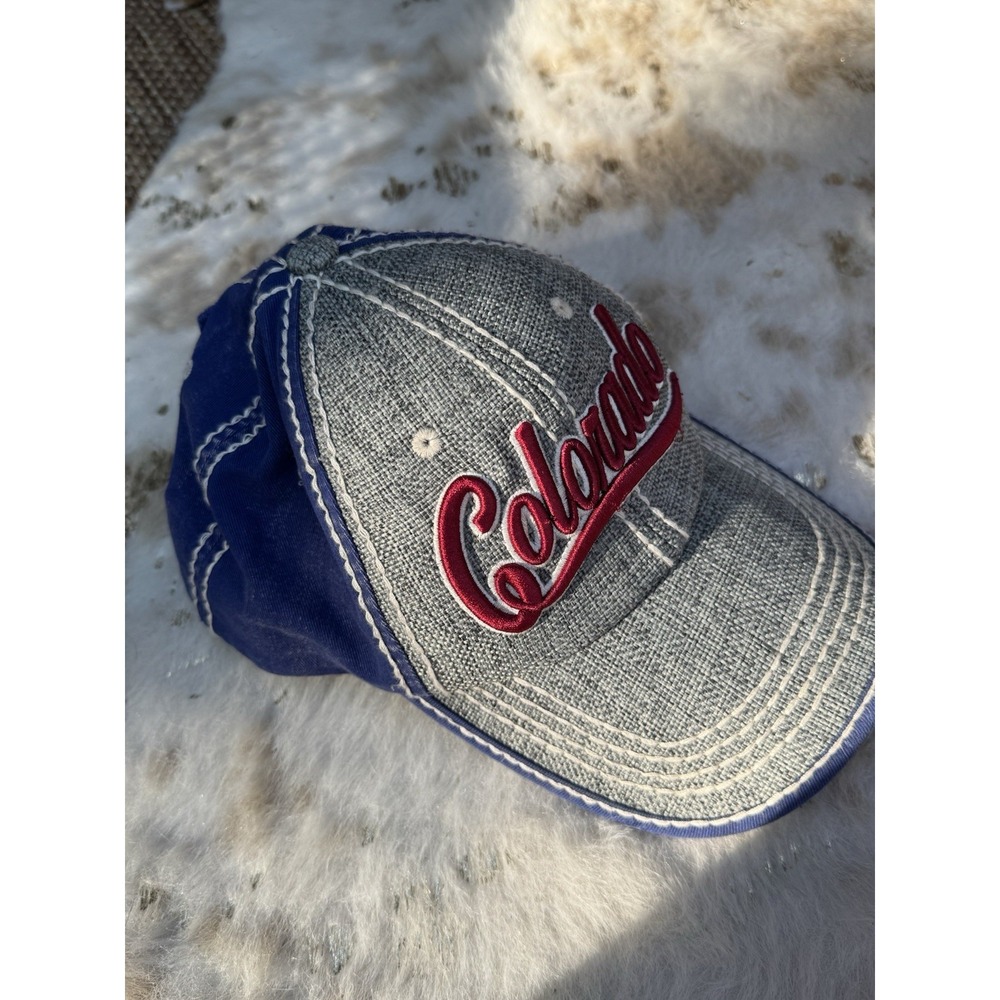 Robin Ruth Embroidered Script Colorado 76 Hat Cap Adjustable - Picture 7 of 7
